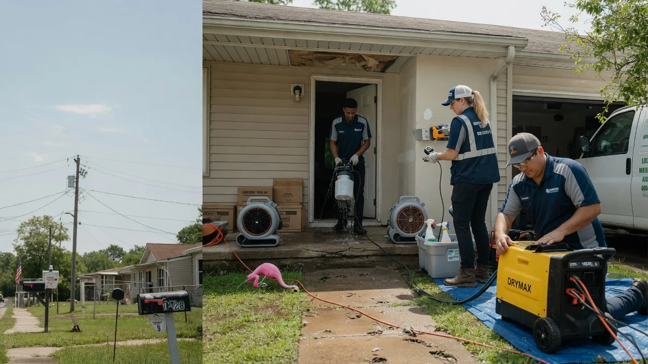 Storm Damage Water Removal in Unionville, TN near me